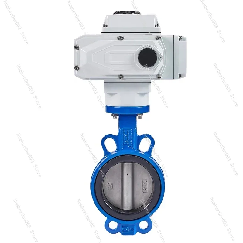 Electric Butterfly Valve, Wafer Type Water Valve, Stainless Steel, Ductile Iron Regulating Valve, D971X-16Q