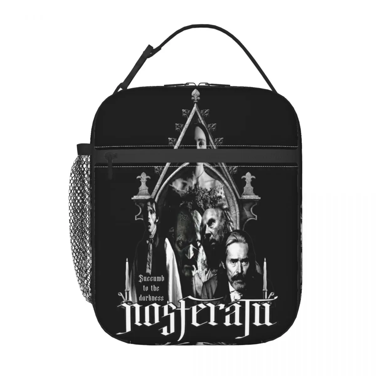 Nosferatu Succumb To The Darkness Thermal Insulated Lunch Bags for Picnic Portable Food Container Bags Thermal Cooler Lunch Box