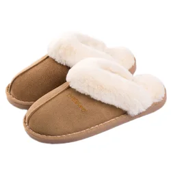 Women Winter Warm Ful Slippers Women Slippers Sheep Lovers Home Slippers Indoor Plush Size House Shoes Winter Men Slippers