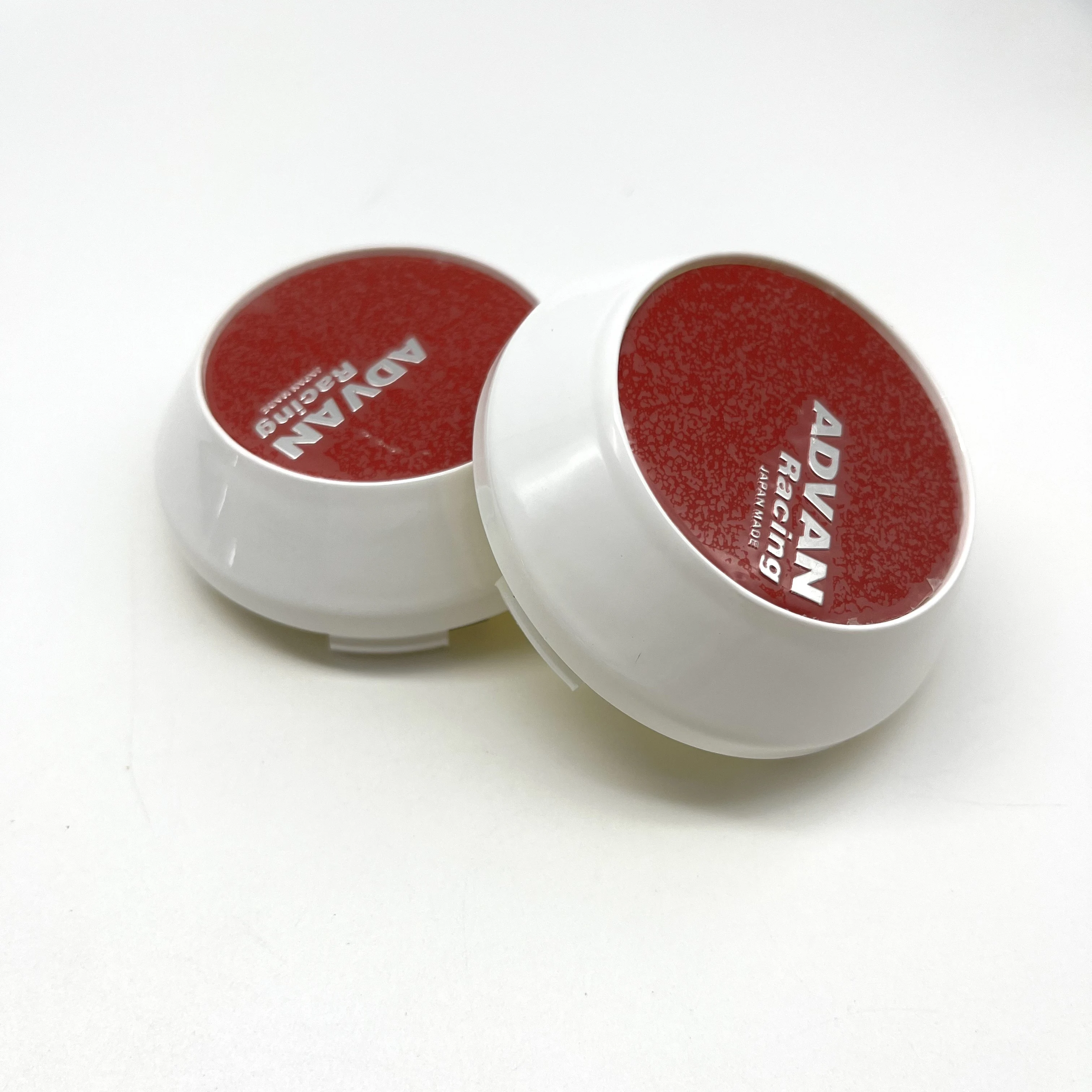 4pcs ADVAN Advanti Racing 3D Emblem Sticker 60mm 65mm 68mm 69mm Car Wheel Center Cap Rims Cover White High Cap Auto Accessorie