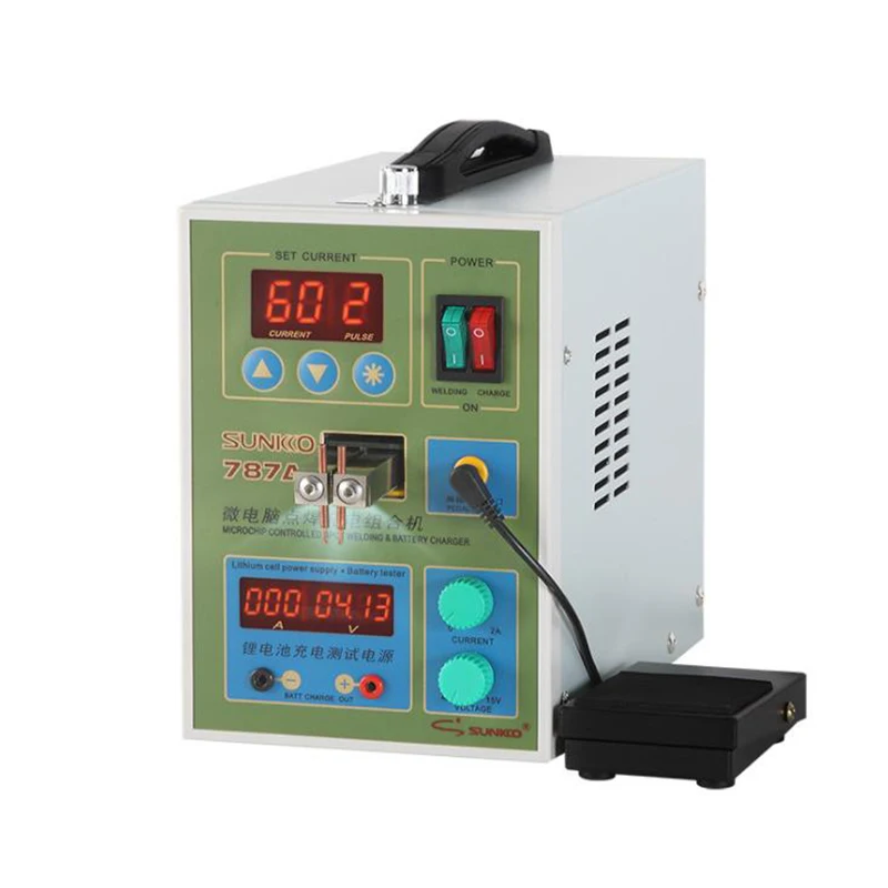 

Battery Butt Welding Machine Double Pulse Small 18650 Battery Spot Welding Machine Button Battery Welding Machine