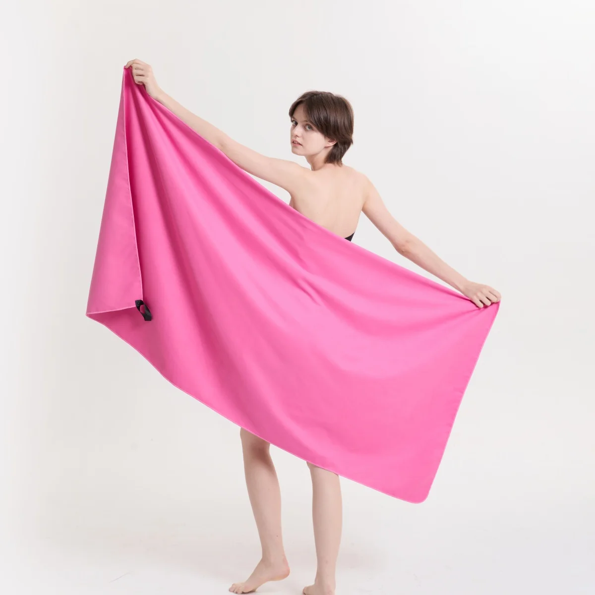 منشفة من الألياف الدقيقة منشفة سريعة الجفاف منشفة سفر منشفة رياضية منشفة الشاطئ منشفة خفيفة ناعمة مقاومة للرمال للسباحة واليوجا وصالة الألعاب الرياضية