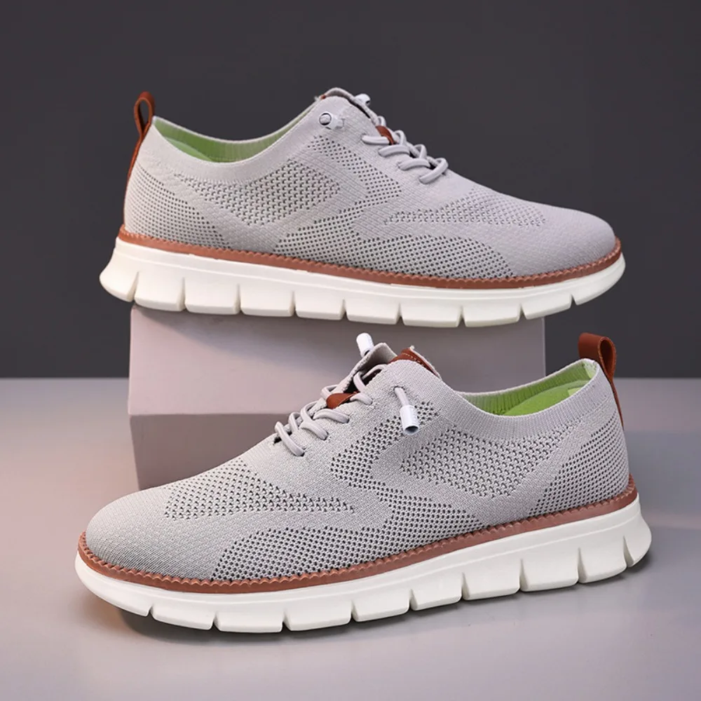 

Новые модные мужские дышащие кроссовки из сетки, легкие, удобные, повседневные, для фестивалей, мужские лоферы, модные кроссовки для бега, спортивная обувь для мужчин