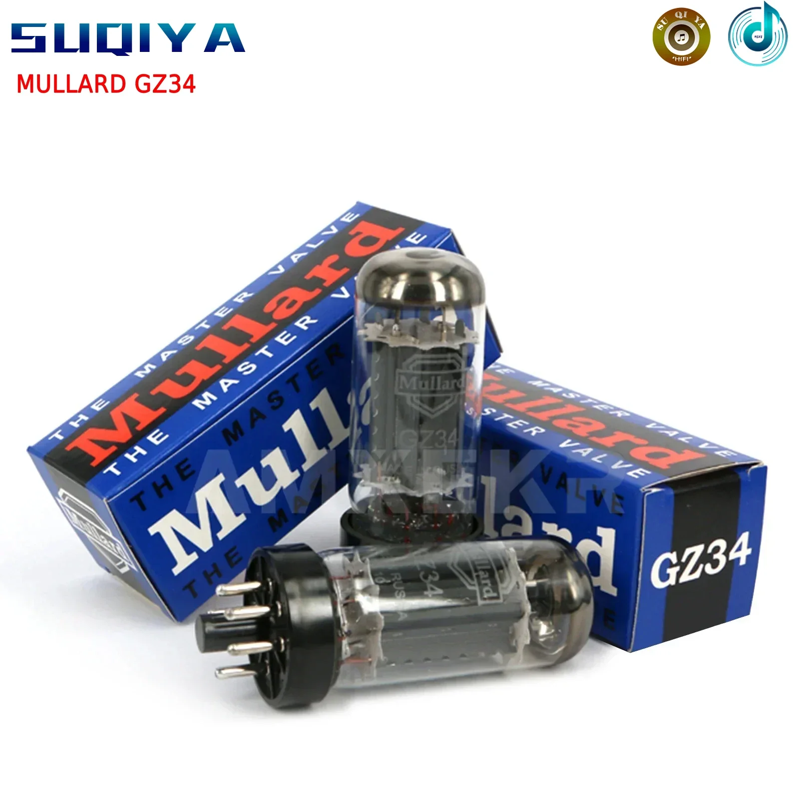 

SUQIYA-Mullard GZ34 Vacuum Tube Audio Valve Replace 5AR4 5Z4P 5U4G 274B GZ34 Tube Amplifier Kit Factory Testing and Match