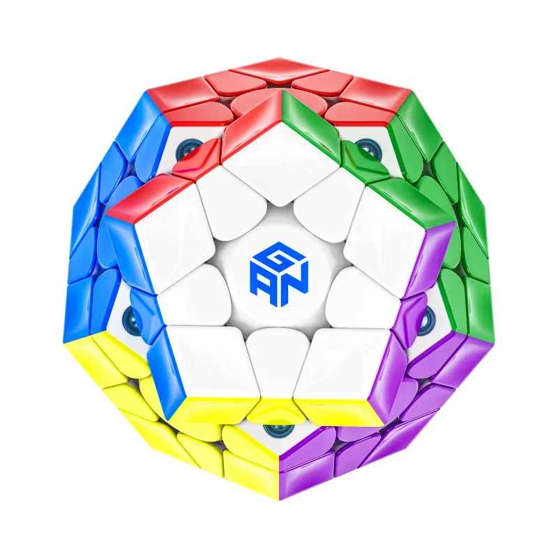 

GAN V2 Megaminx Maglev UV Magnetic Magic Alien Speed Cube Stickerless Professional Fidget Toys Cubo Magico Puzzle