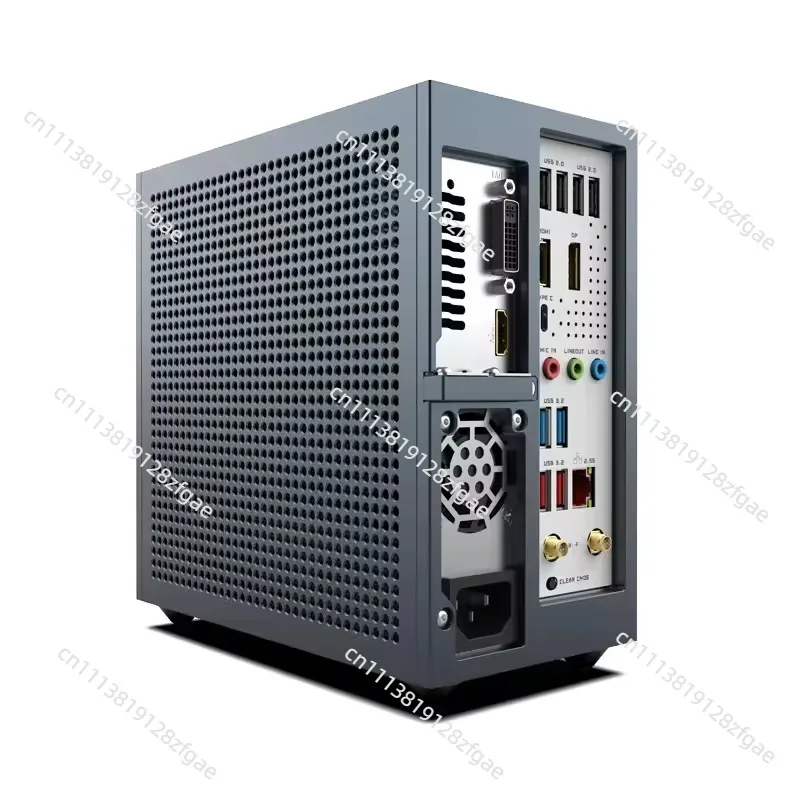 Mini A24-V6 2.0 Double Slot Semi-high Single Display ItxBKB Main Board Chassis 3.66 Liters