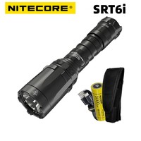 NITECORE SRT6i Tactical Flashlight 2100 Lumen Lantern USB-C Rechargeable SmartRing Rescue Search Torch Lamp With 5000mAh Battery