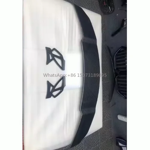 

Настоящий сухой спойлер на заднее крыло из углеродного волокна для седана F80 M3 F82 M4 V Style Racing Wing Boot Spoiler 2014-2020