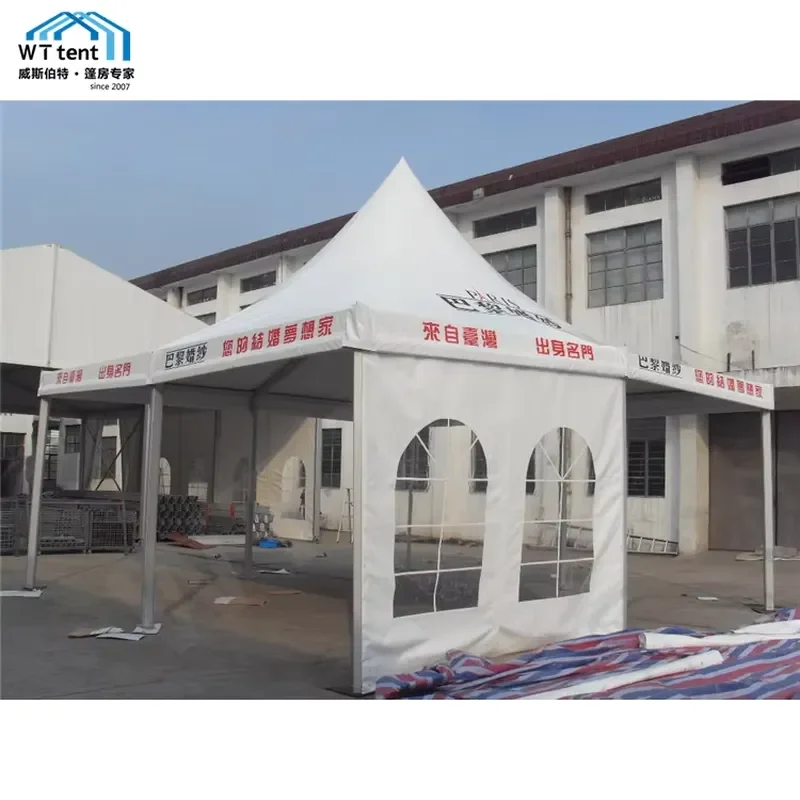 for 4X4m 5X5m Wedding Tents China Supply Outdoor Pagoda Tent for Event Business Customized Factory Price