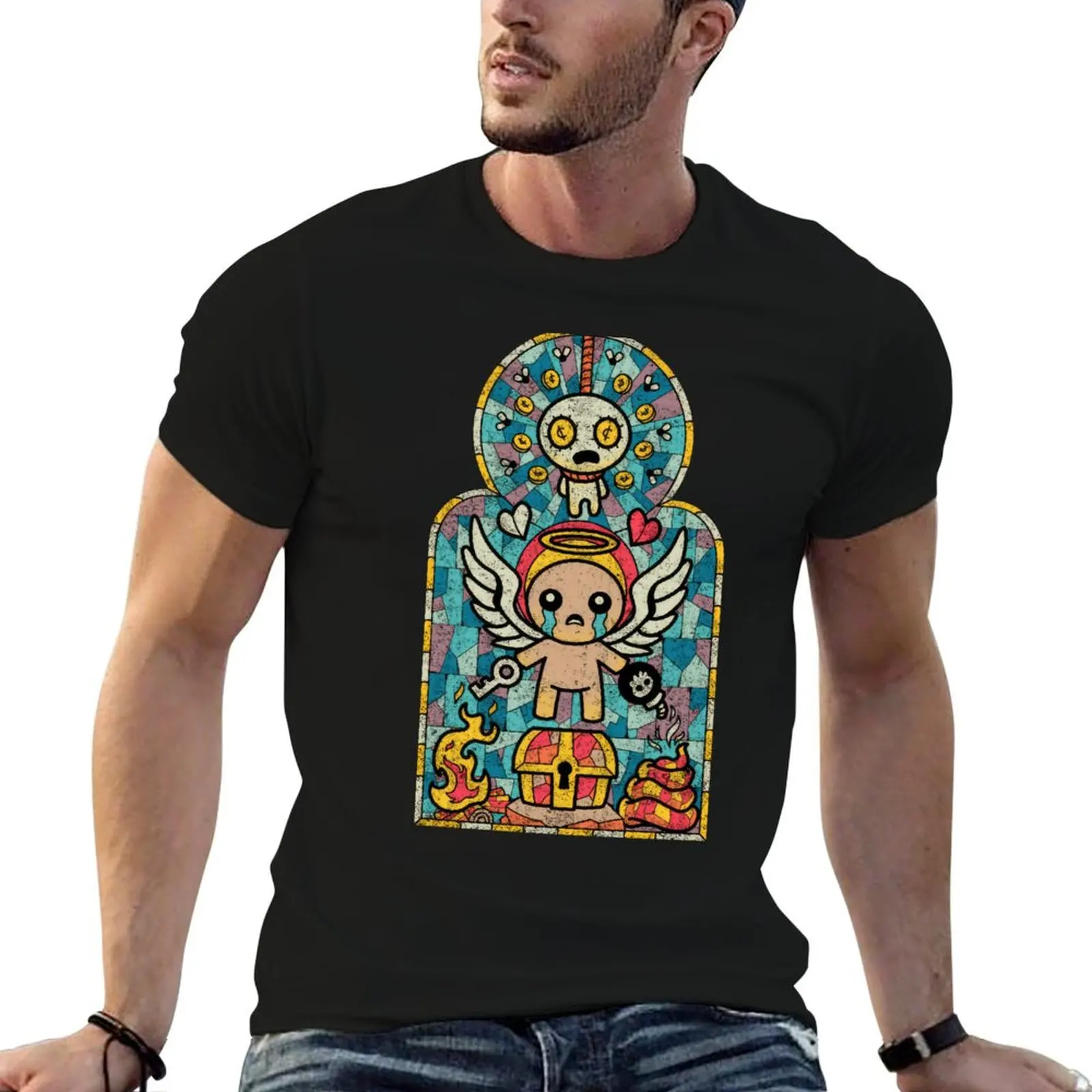The Binding Of Isaac Afterbirth T-Shirt Dry Fit Athletic Short Sleeve Shirt