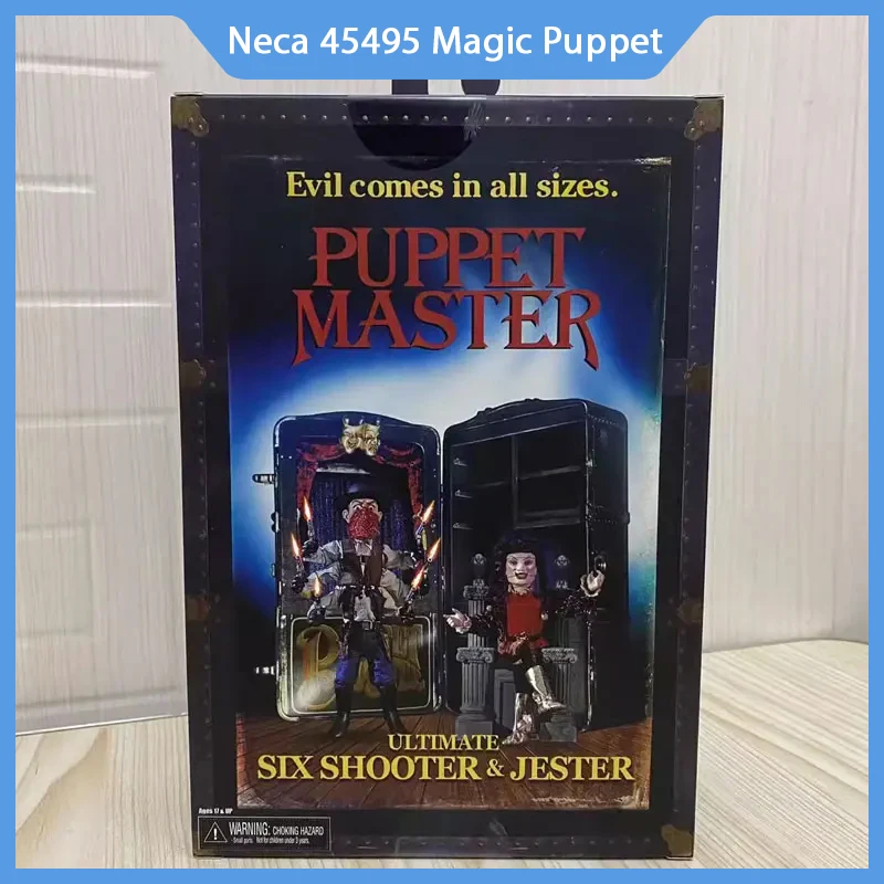 

Original Neca 45495 Magic Puppet Qitan Six Hot Clown Jester Action Figures Model Statue Collection Double Suit Toys In Stock