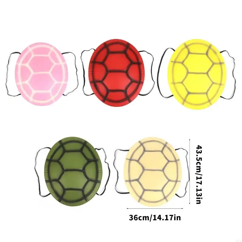5 Farben/Set 43,5 x 36 EVA Schildkröten Muscheln Erwachsene Kinder Cosplay Requisiten Rollenspiel Spiel Neuheit Drama Wear