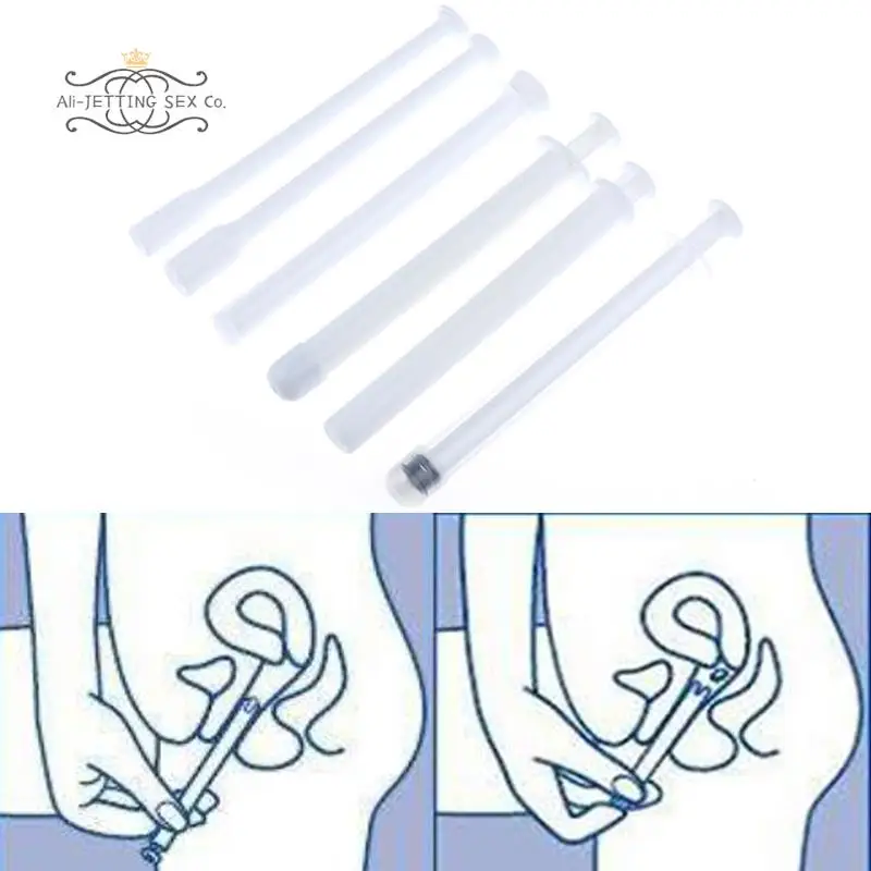 5Pcs/set Fashion Vaginal Applicator Lubricant Injector Syringe Lube Launcher Health Care Tools