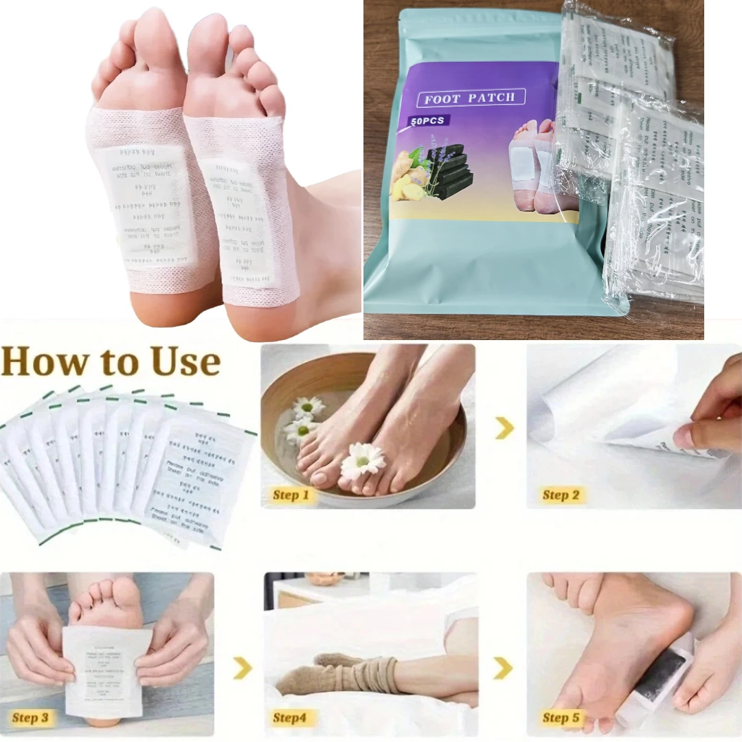 70 قطعة/الحقيبة الطبيعية السموم القدم بقع الإجهاد الإغاثة قدم النوم العميق العشبية السموم ملصق تخفيف التوتر لأدوات العناية بالقدم