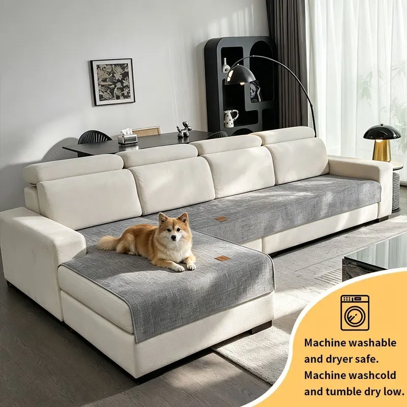 2PC-Minimalist solid color sofa cushion, suitable for modern living rooms and study rooms, Durable&Long Lasting, Non‑slip