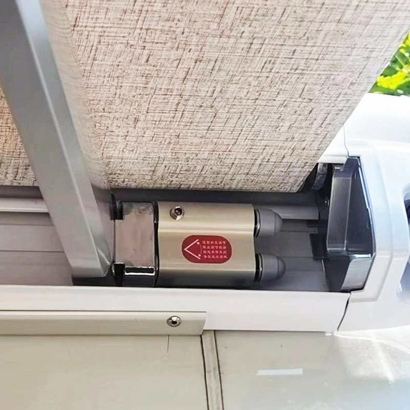 مظلة كهربائية مثبتة على جانب القافلة قابلة للسحب وجهاز تحكم عن بعد RV كاسيت مظلة ظلة لمقطورة التخييم