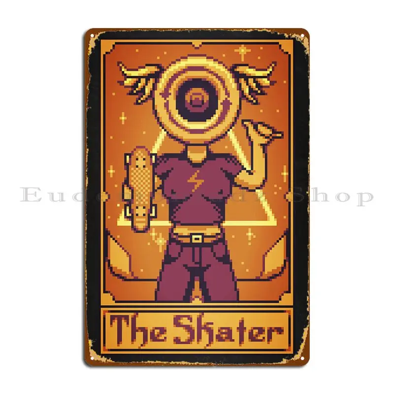 Pixel Art Metal Signs Customize Vintage Rusty Party Iron Tin Sign Poster