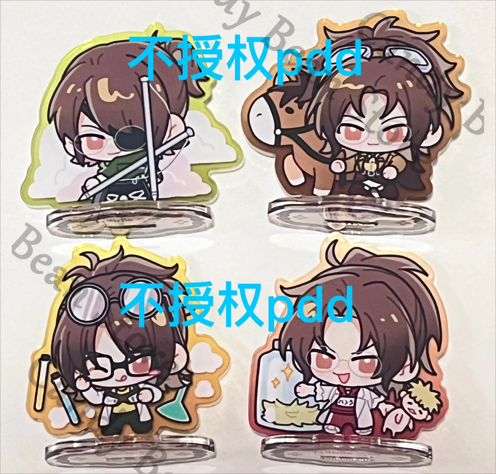 Anime Attack on Titan Hange Zoe Cosplay figura acrílica de dibujos animados soporte de pie signo llavero pegatina paquete Paster Navidad