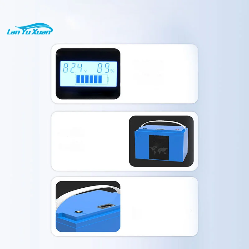 Outdoor energy storage 12V high-capacity outdoor solar lithium battery lithium iron phosphate special lithium battery for RVs