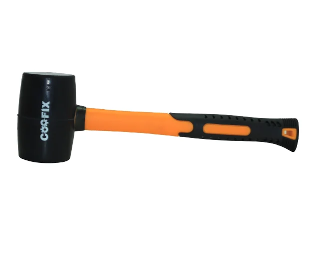Black Rubber Hammer Fiber Glass Cable 450 GR Coofix
