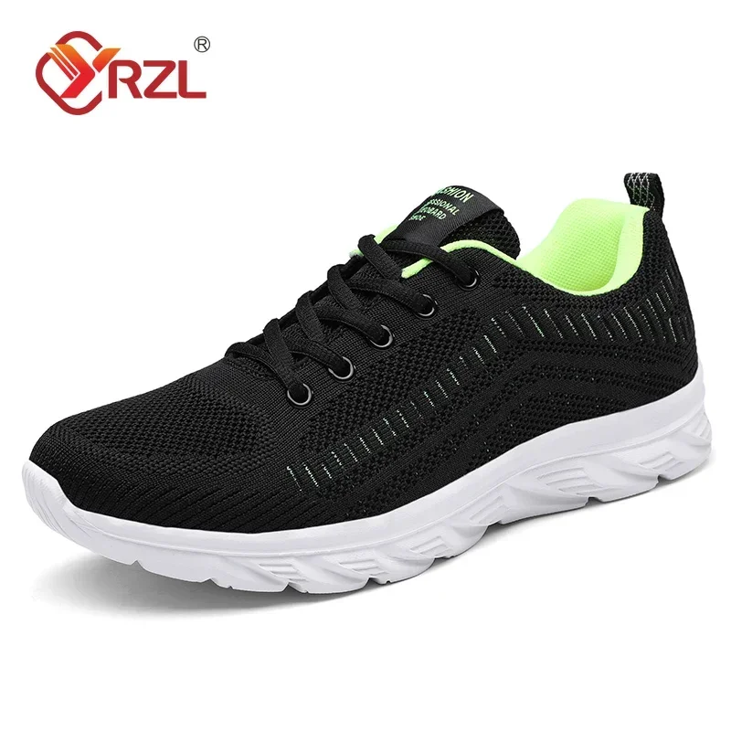 YRZL chaussures de course hommes baskets mode baskets légères chaussures de marche respirantes chaussures de Sport athlétiques confortables pour hommes