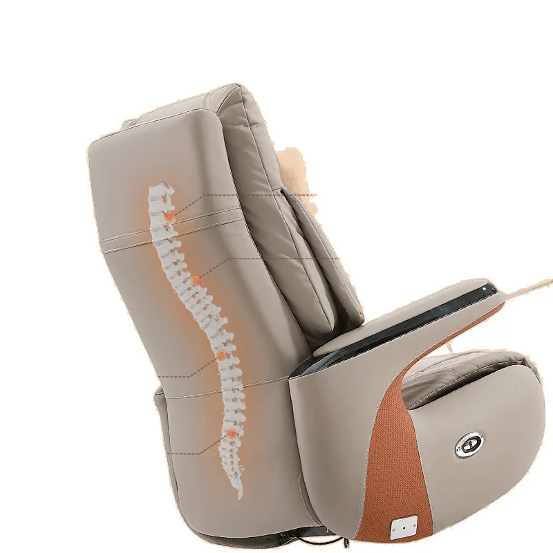 Recumbable electric boss chair comfortable cowhide office chair computer chair office seat