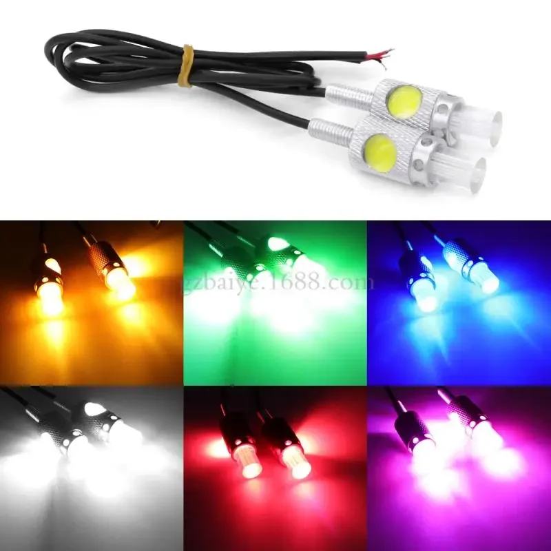 

2 шт. светодиодный светильник для мотоцикла Eagle Eye, индикатор указателя поворота, супер яркий светодиодный светильник для мотоцикла, авто номерного знака, дальний свет