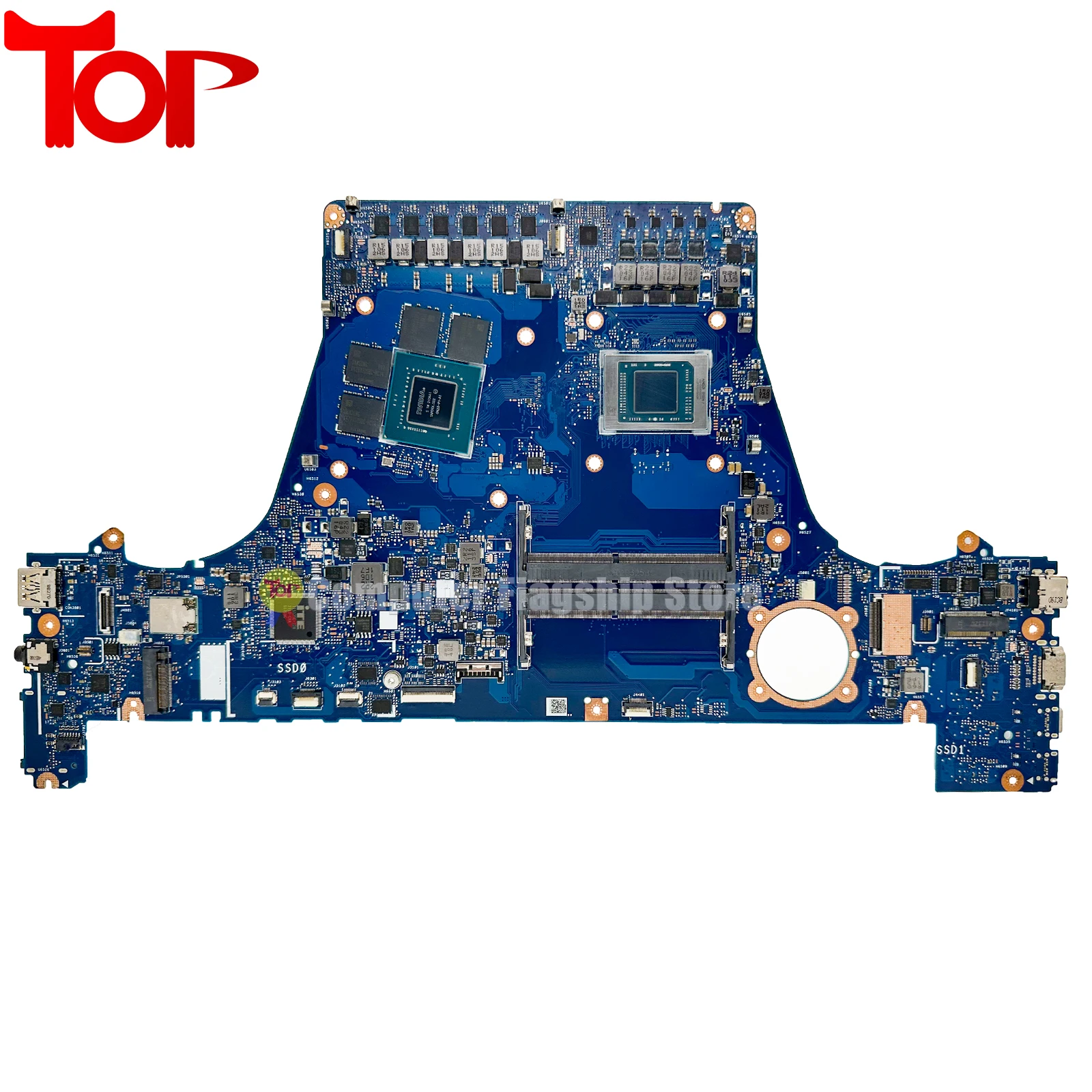 KEFU H5600Q Mainboard For ASUS H5600QE J5600QE W5600Q2A J5600Q2A Laptop Motherboard R7-5800H R9-5900H RTX3050Ti RTX-A2000