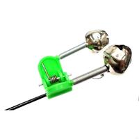 10Pcs Double Rings Alarm Night Fishing Alarm Fishing Rod LED Light Fishing Rod Tip Bites Alarm Fishing Bells
