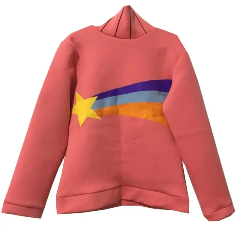 

Костюм для косплея Gravity Falls Mabel Pines, костюм для взрослых и женщин, Хэллоуин, Рождественская вечеринка, только верх