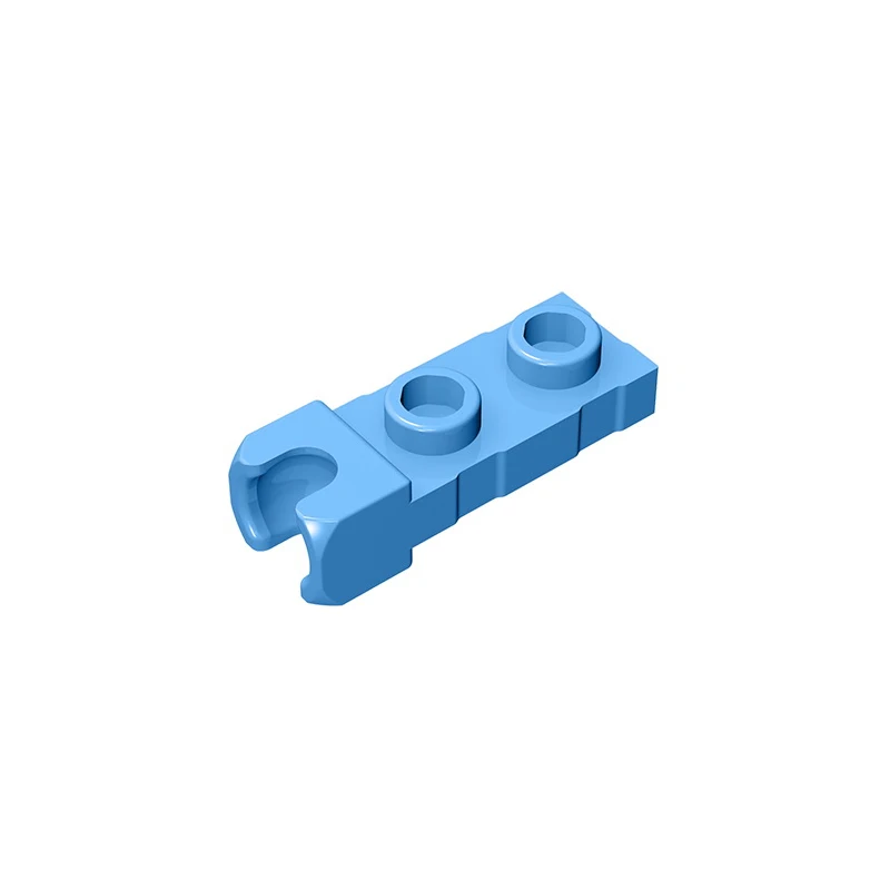 MOC PARTS GDS-851 Plate, Modified 1 x 2 with Small Tow Ball Socket on End compatible with lego 14418 pieces of children\'s toys