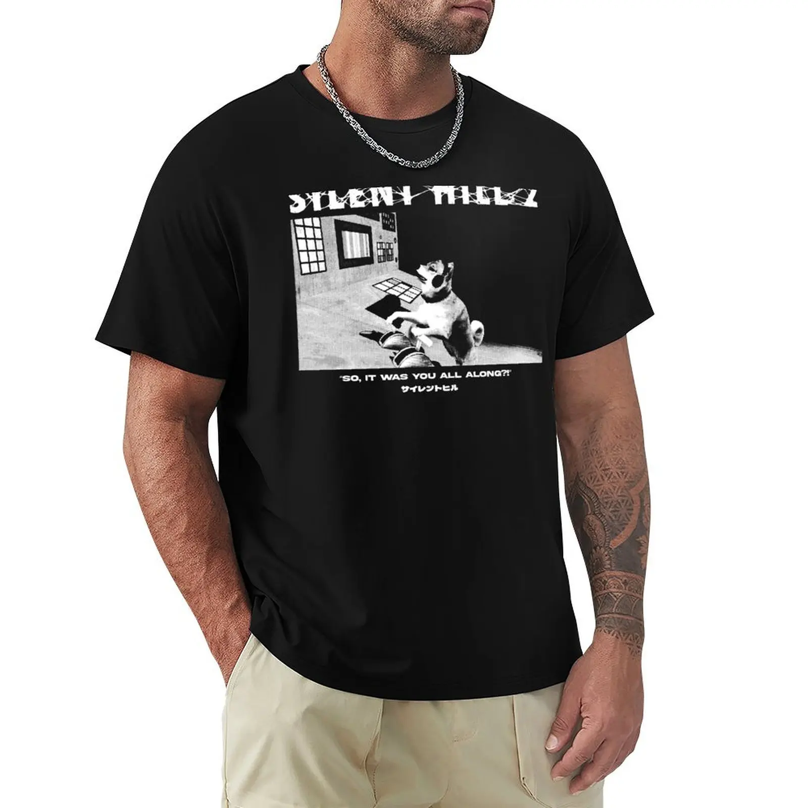 

SH2 Best Boy Ending T-Shirt kawaii clothes plus size tops cotton man t-shirts Short sleeve tee men