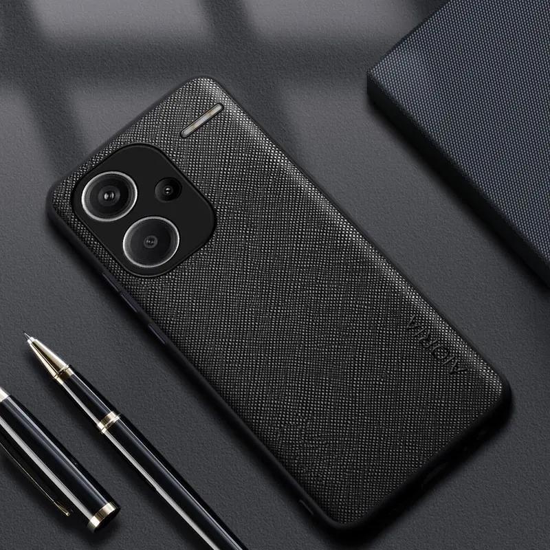 Case for Xiaomi Redmi Note 12 13 11 10 10T 9 8 Pro Plus 4G 5G Cross pattern Leather cover Luxury coque for note 12 13 case