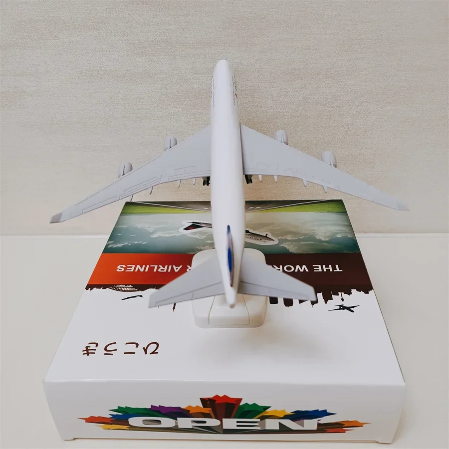 20Cm Gelegeerd Metaal Air Usa B747 Airlines Boeing 747 Airways Diecast Vliegtuig Modelvliegtuig Met Wielen Landingsgestellen