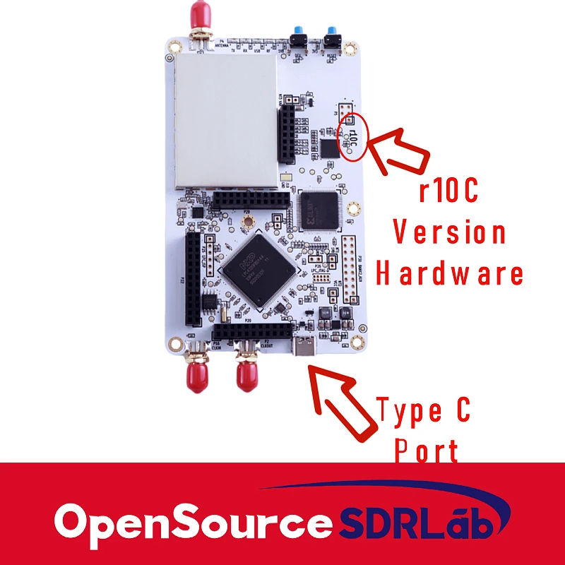 HackRF R10C Open Source Hardware SDR Development Board