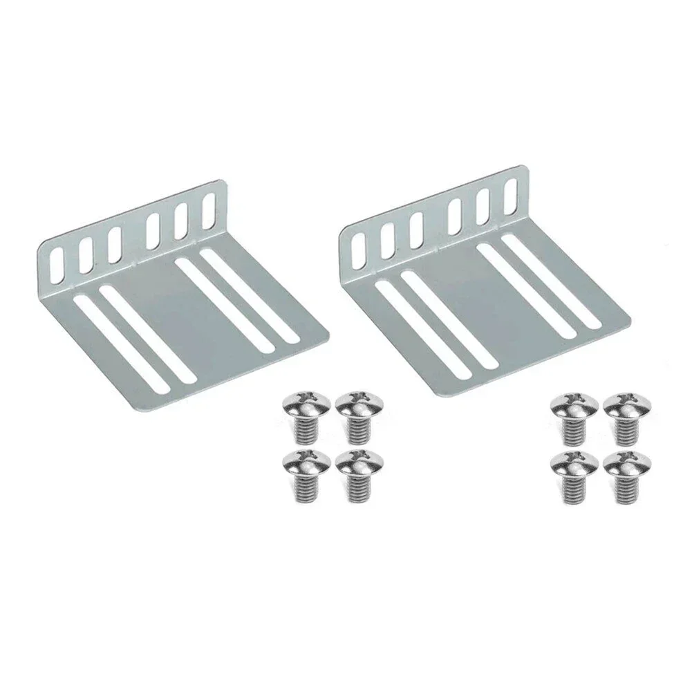 

2 Din Car Radio Installate Kits DVD Mounting Bracket Accessories Holders Supporting Quick Installation Tools 2 Brackets 8 Screws