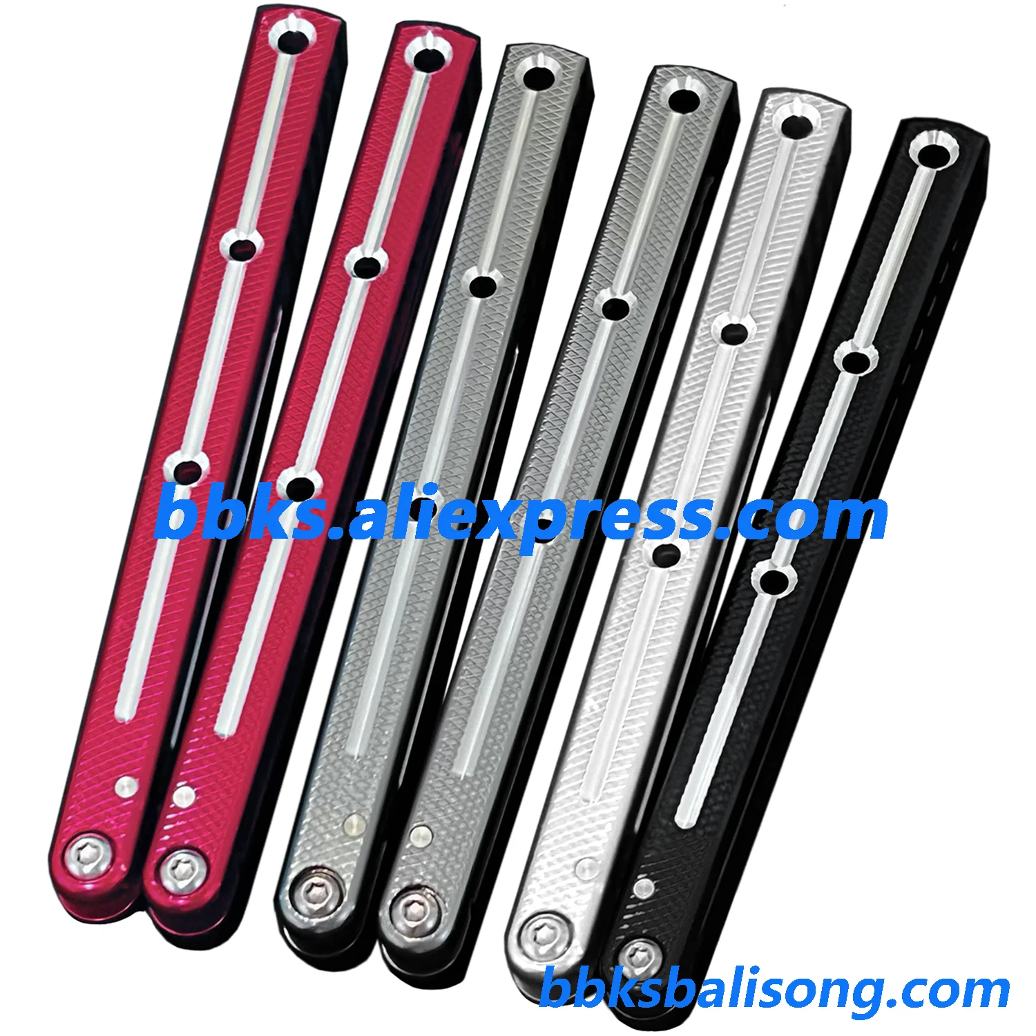 New Baliplus Glossy Kraken V3 Live Blade Clone 7075 Aluminum Channel Handle