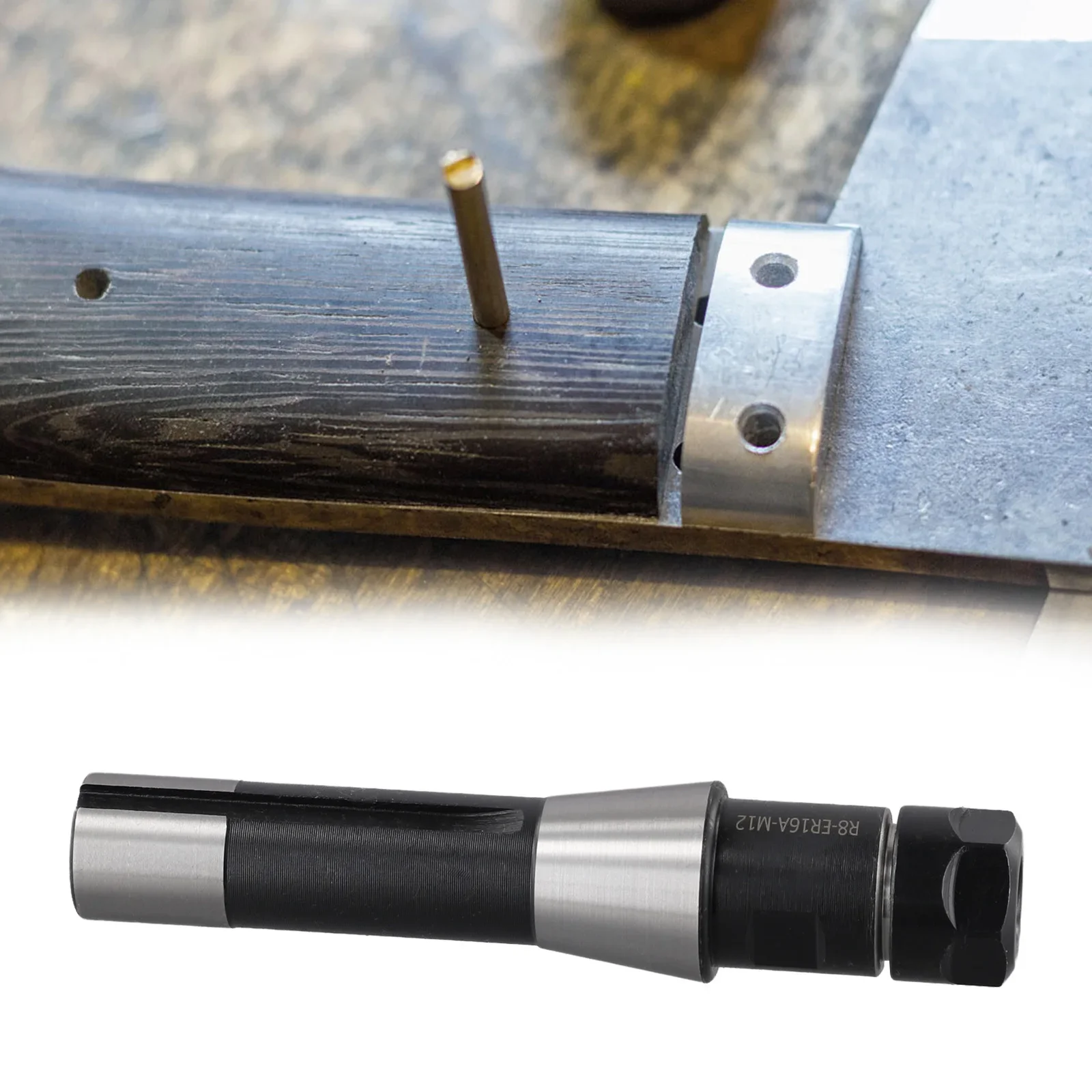 

1pc R8 Shank ER16 Collet Chuck Holder CNC Milling Lathe R8 Bracket Spindle Tool Holder For Milling Drilling Machines