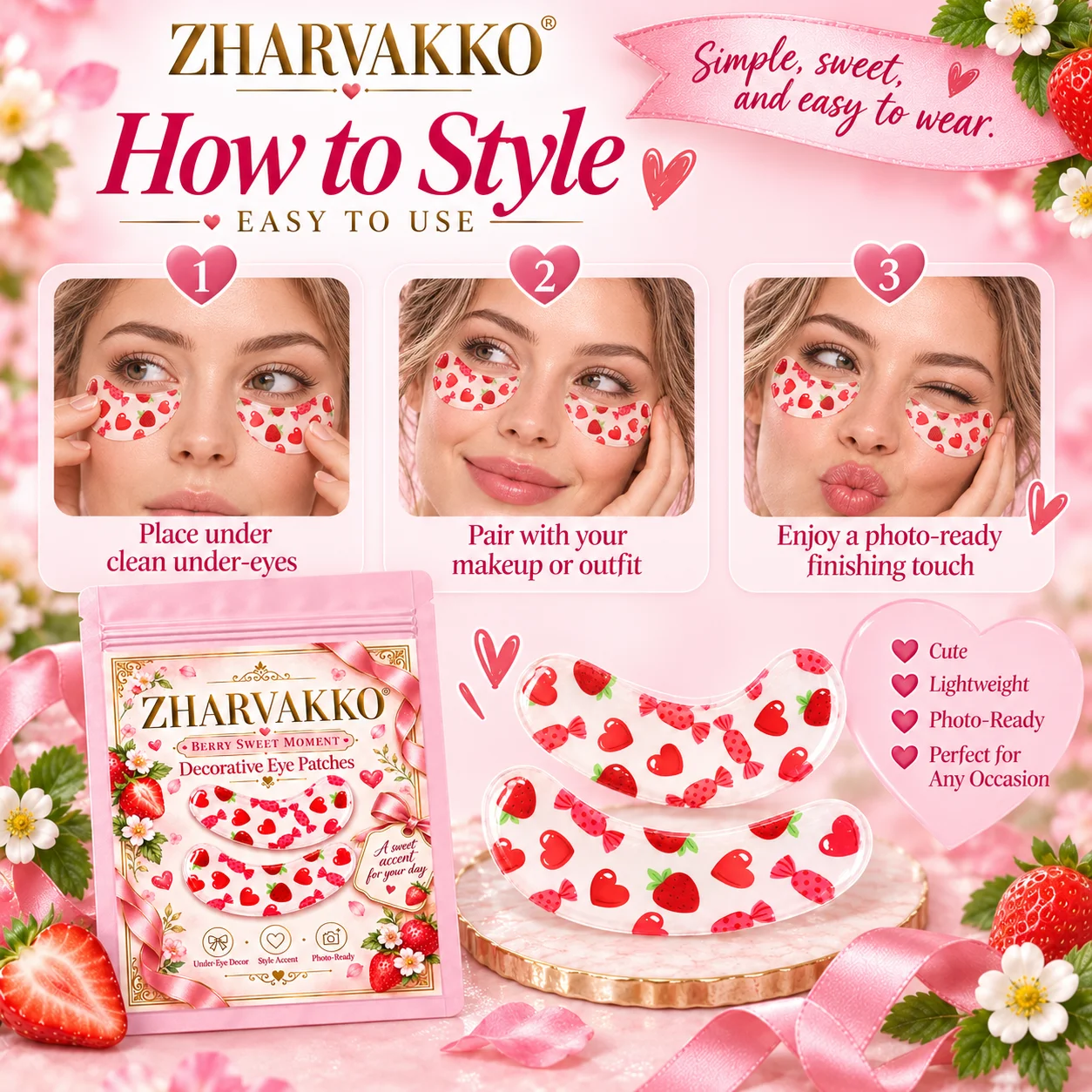 4/8 sztuk ozdobnych naklejek n – Face Oil recenzja i cena