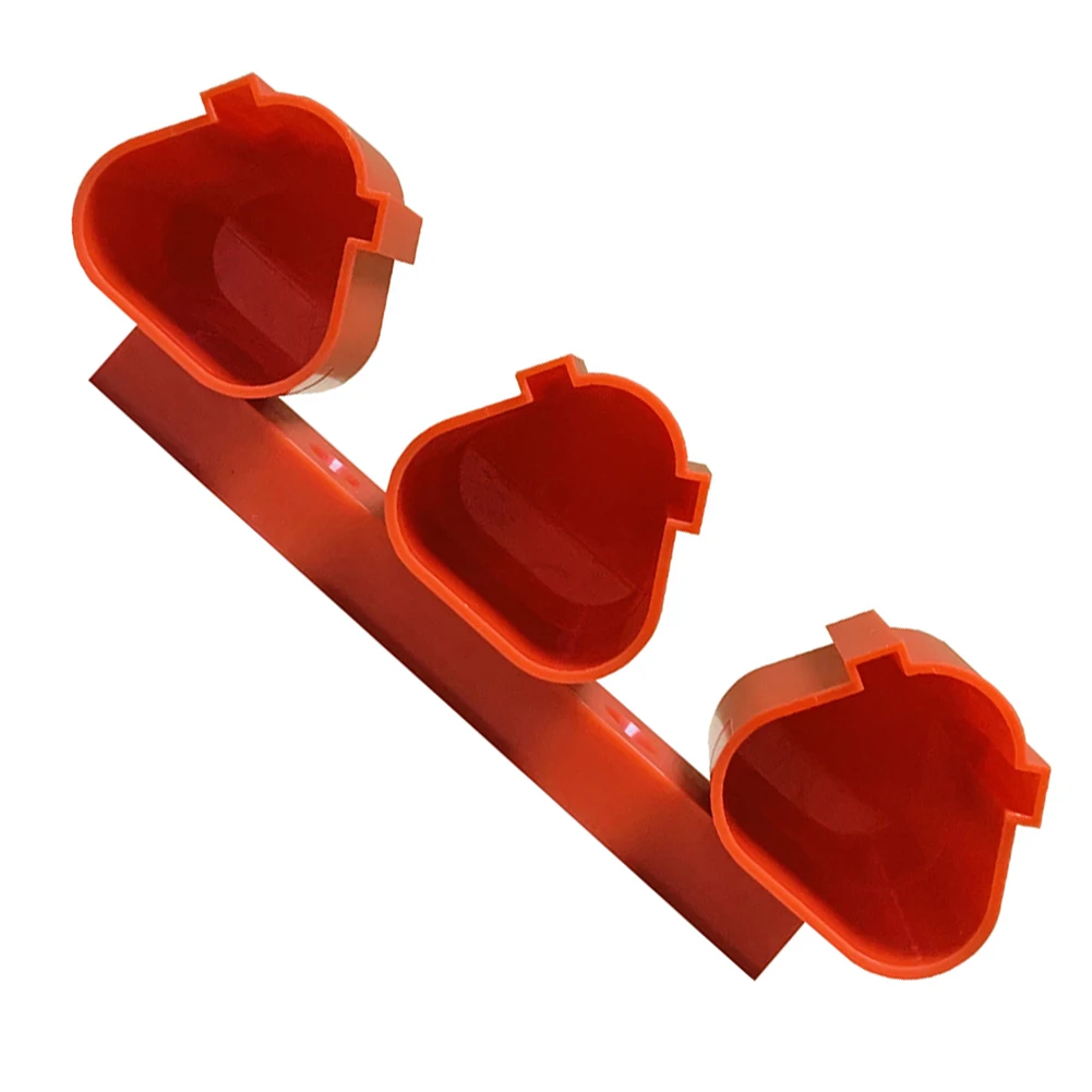 

Battery Holder Tool With 3 Slots Fixing Bracket For 10.8 12V Batteries Wall Mounted Battery Storage Bracket Rack Power Tool