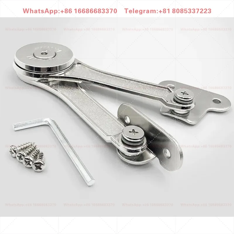 Arbitrary Stop Hydraulic Support Rod Steel Ball Type For Cabinet Door-10PCS