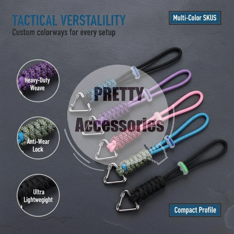 Hand Braided Umbrella Rope Keychain Men Triangular Metal Buckle Outdoor EDC Survival Knife Lanyard Keyring Couple Jewelry