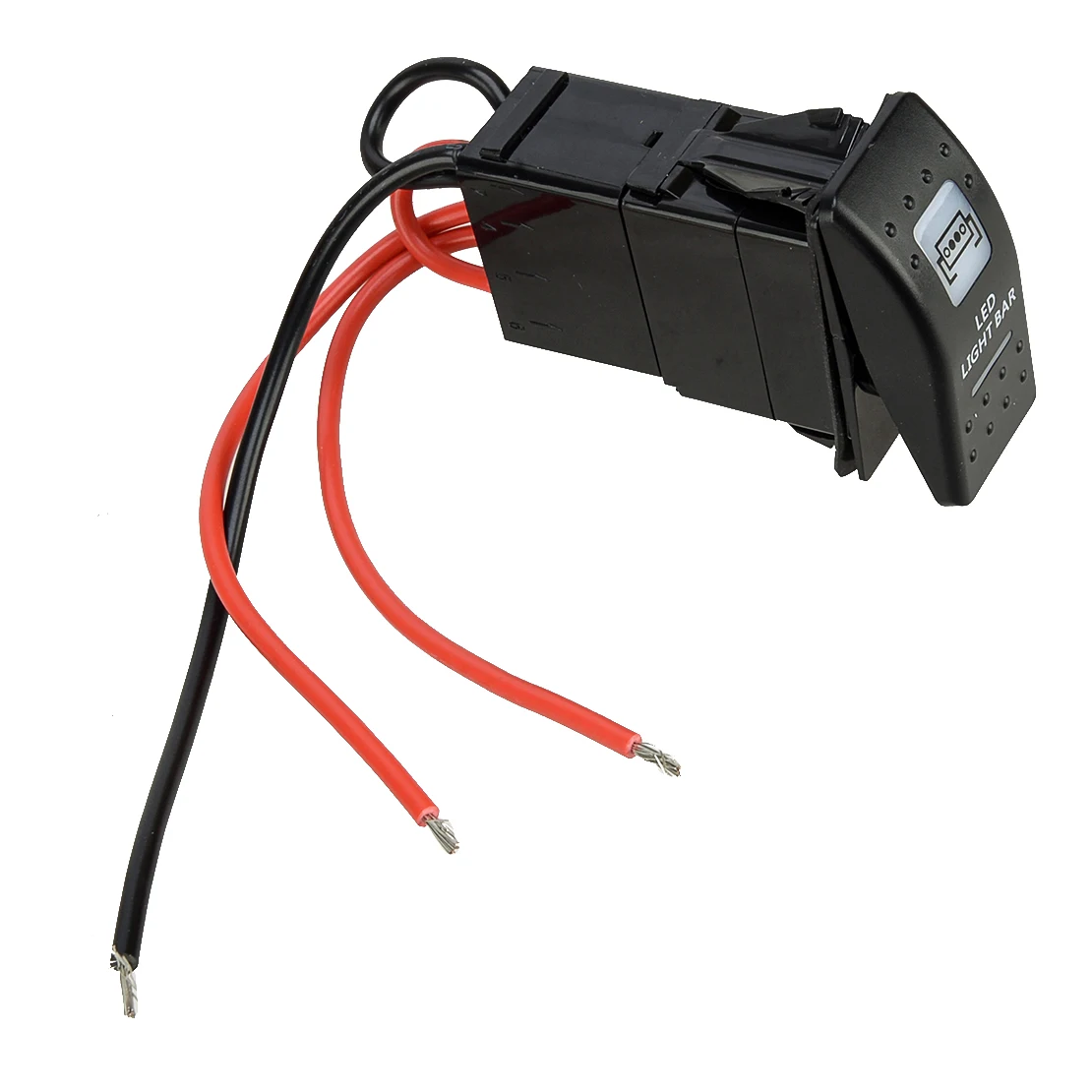 12V LED Light Bar Rocker Switch Backing Connector Accessories Fit For Can Am Maverick Commander Defender