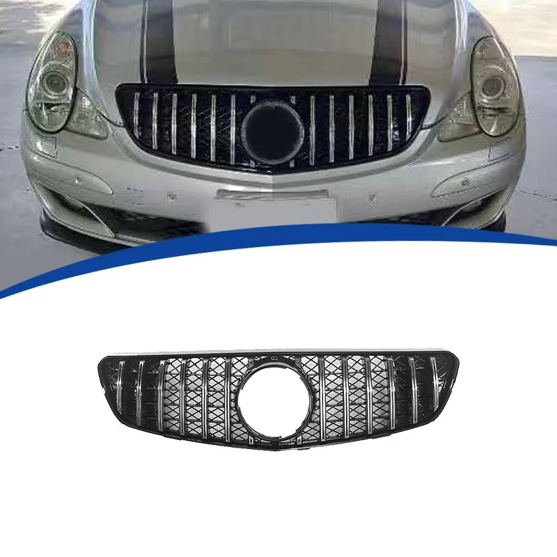 

Для Mercedes-Benz R-Class W250/2007-2010 модифицированная передняя решетка в стиле GT, сетчатая гоночная решетка, комплект кузова, оригинальная замена