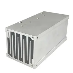 Aluminum heatsink Aluminum power module Radiator width 62, height 51 ,length can be customized 62*51*100-400mm cooler heat sink