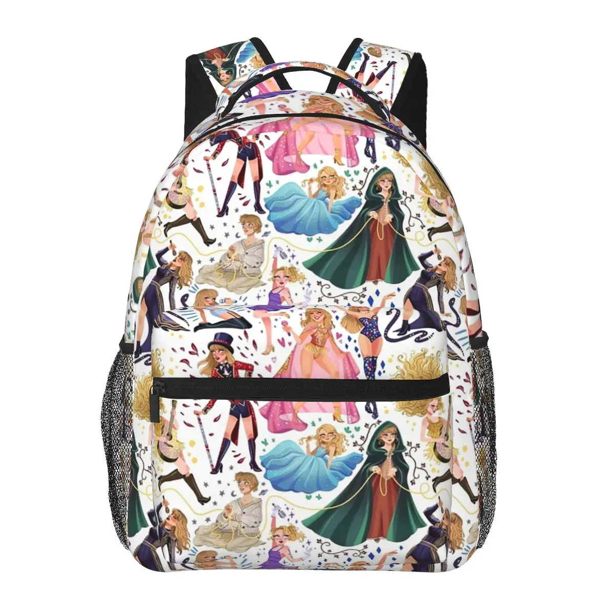 Taylor Eras Backpacks Boys Girls Bookbag Children School Bags Cartoon Kids Rucksack Shoulder Bag Large Capacity