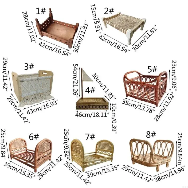 D5QA دعائم تصوير لحديثي الولادة تشكل خلفية للسرير والتصوير الفوتوغرافي #6