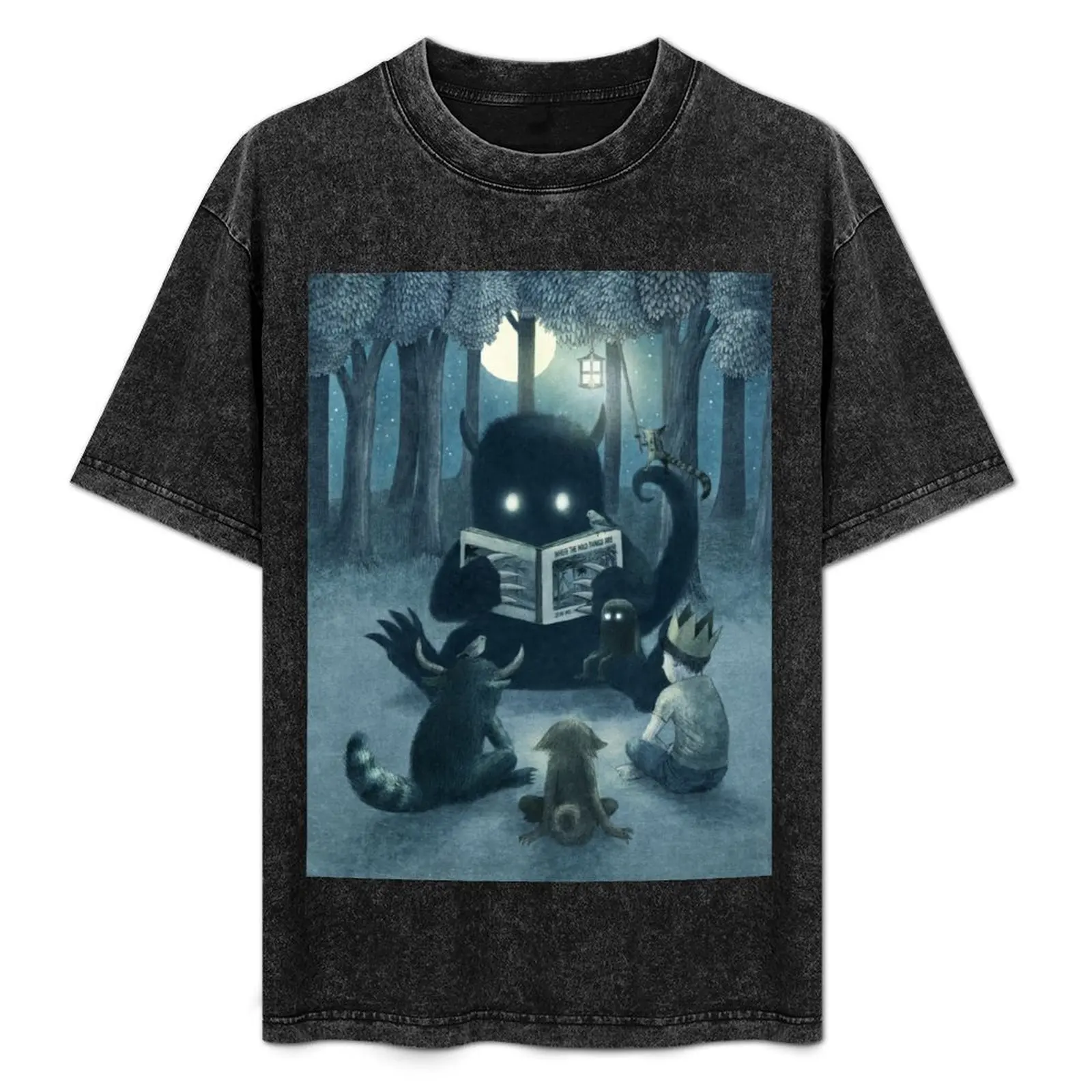 

Reading Circle T-Shirt Big Size Crew Neck T-Shirt