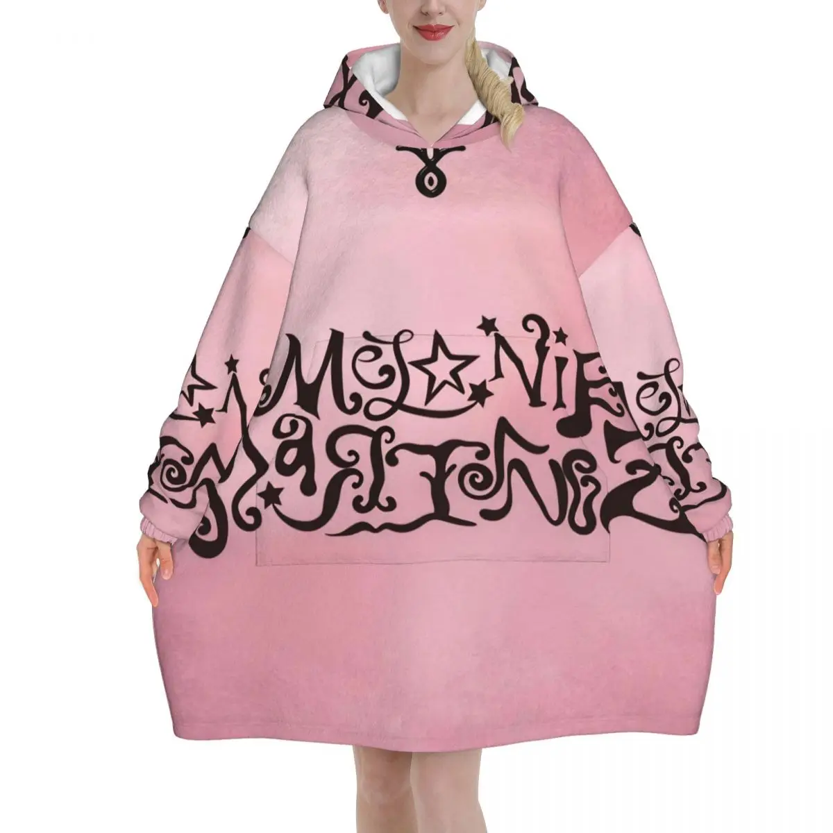 HADES SACRIFICE Melanies Martinez Oversized Blanket Hoodie Sweatshirt Long Fleece Hooded Wearable Blanket with Large Pocket