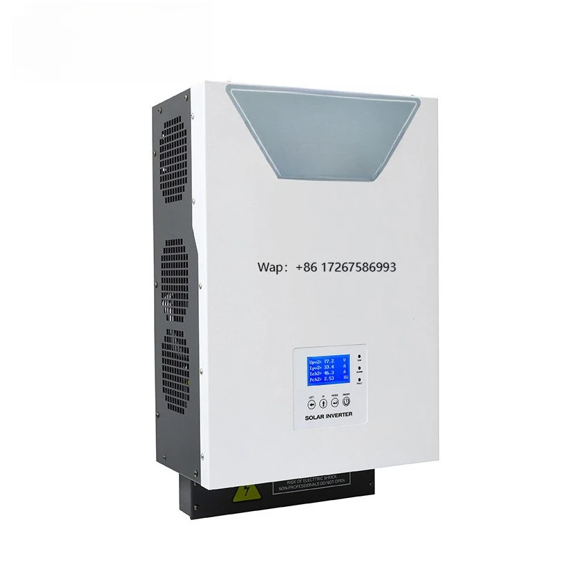 Dual  Input 5kw Hybrid Solar Power Inverter 5000w 5000W On/Off Grid Connected Solar Inverter
